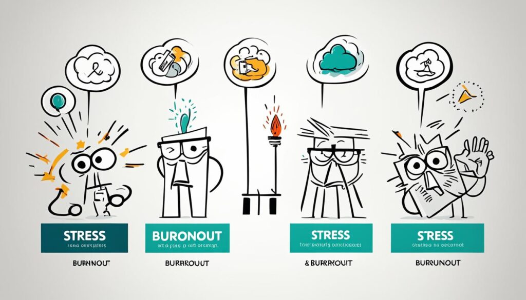 Diferenças entre estresse e burnout