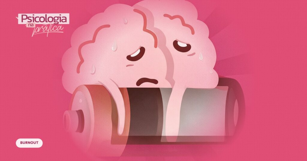 Ilustração do artigo burnout o que e sintomas e como tratar