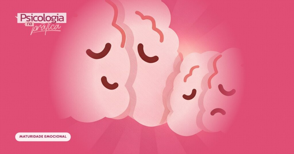 Ilustração do artigo como se tornar um adulto emocionalmente saudavel